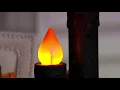 Martha Stewart Blow Mold Candle on QVC