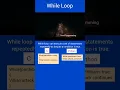 While loop with an example