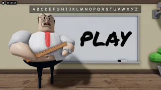 GREAT SCHOOL BREAKOUT! First Person Obby roblox Gameplay Walkthrough No Death 4K