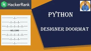 Hackerrank Python Designer Door mat