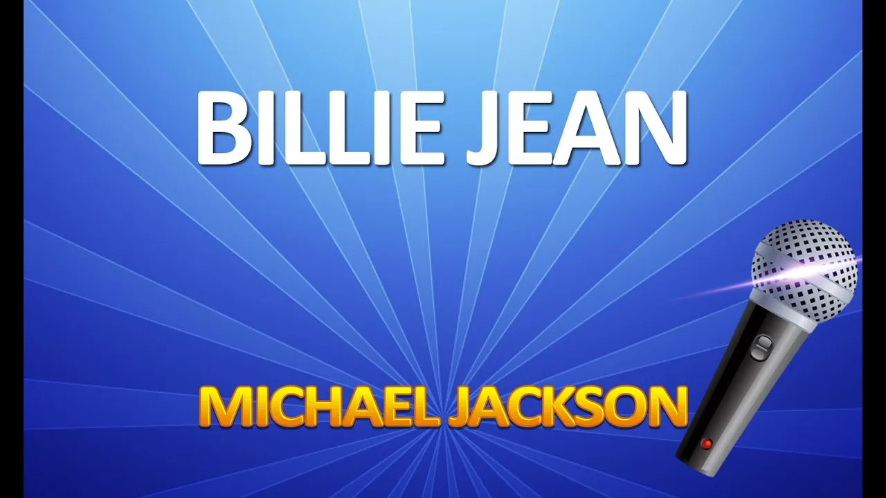 Michael Jackson - Billie Jean KARAOKE