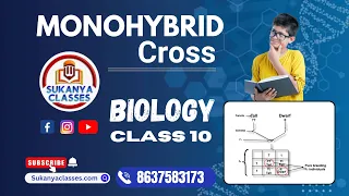 Download Monohybrid Cross - Class 10, Biology. Sukanya Classes. MP3