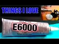 What is E6000 industrial adhesive glue used for - pros cons uses instructions drying times