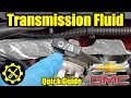 2014 - 2019 Silverado Sierra How to Check Fill Transmission Fluid