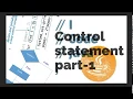 Control statement introduction in java in hindi - 1