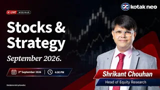🔴 [LIVE] Stocks & Strategy: September 2026 | Market Outlook & Top Stock Picks
