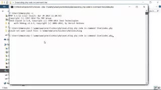 Executing PHP Code In CLI Part 01