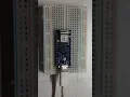 blnik activity of arduino nano iot device using morse code
