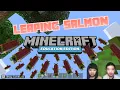 How to Code MINECRAFT LEAPING SALMON in Minecraft Education Edition with PYTHON