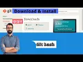 How to Download install Git bash for Windows 10 2021 Bangla git setup