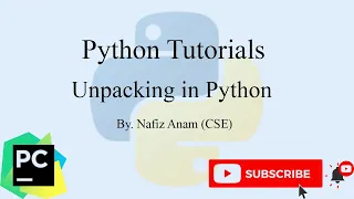 How to use unpacking in python Python Tutorial Nafiz Anam