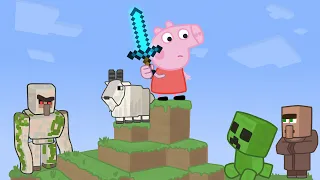 Download Peppa vs Minecraft Animation MP3