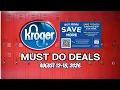 WOW Kroger MUST DO Deals for - MEGA SALE 5x Weekly Digitals