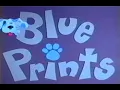 Blue Prints Unaired Blue s Clues Pilot Found clips - July 16 1995