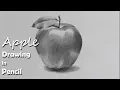 How to Draw An Apple in Pencil step by step how to use pencil strokes