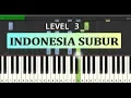 Download Lagu not piano indonesia subur - lagu wajib nasional - tutorial level 3