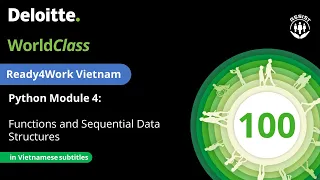 Python Module 4 Functions and Sequential Data Structures Vietnamese subtitles