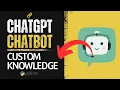 How to build OpenAI ChatGPT Chatbot Python Chatbot Custom Data