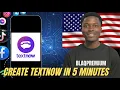 How to Open a Textnow Account From ANY Country Fast Easy