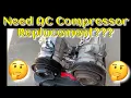 How to replace AC Compressor Dodge Ram 2004 2002-2008 1500 2500 3500 5 7