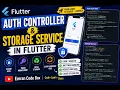 Auth Controller and Storage Service in Flutter Emran Code Box