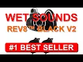 wet sounds REV8 Black V2 Revolution Series 8 Black Tower Speakers - B0DRW6GVST