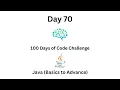 Day 70 of 100 Days Code Mastering the Chocolate Problem with Greedy Algorithms