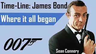 time line james bond movies 1962 2021 