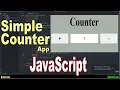 Simple Counter JavaScript JavaScript Project For Students