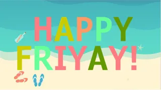 Good Morning FRIDAY GIF e-Card Greetings TGIF Happy Friday