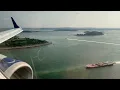 RARE RUNWAY 32 ARRIVAL JetBlue Embraer E190 Landing at Boston Logan