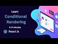 Conditional Rendering in React JS Explained If Else Ternary Operator Telugu English