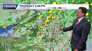 More humid with gusty wind and severe storm potential Thursday in Vermont 06-17-26