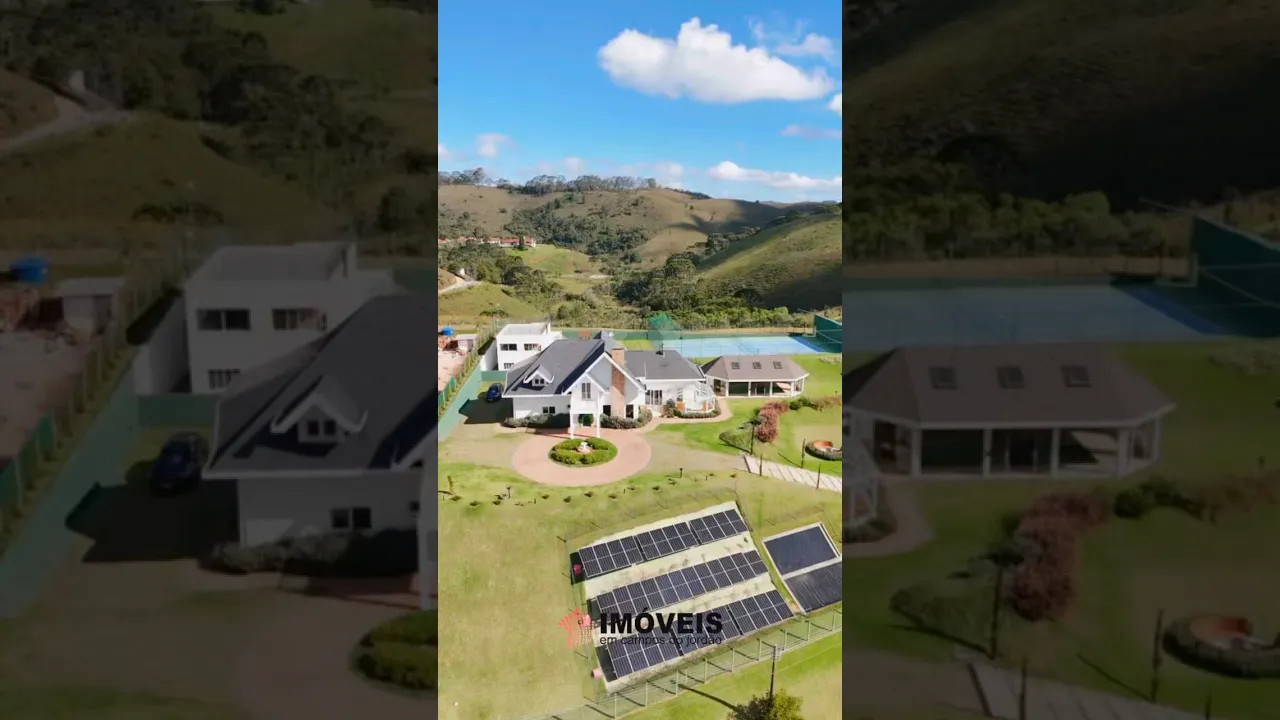 Video do Imóvel: Casa com 4 dormitórios à venda, 533 m² por R$ 4.800.000 - Jardim Monte Belo - Campos do Jordão/SP