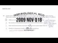 Download Lagu [IB Biology HL/SL] 2009 Nov Paper 1 Q18