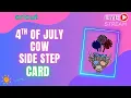 Download Lagu Cricut 4th of July Cow Side Step Card