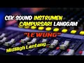 Download Lagu Instrumen Cek Sound Campursari Langgam|Lewung|Cocok Buat Cek Midel High