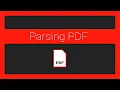 Manually Parsing PDF in Node js