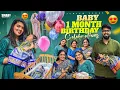 Lagu మా Baby💕1 Month Birthday Celebrations🎉Simple గా ఇంట్లో|Darshan is back after 15 Days|Juhith Vlogs|