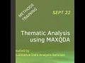 Download Lagu September 2023 events in Qualitative Analysis \u0026 CAQDAS #qualitativemethods #qualitative #caqdas #qda