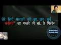 Download Lagu Tere Liye Palkon Ki Jhalar Bunu Lata Karaoke