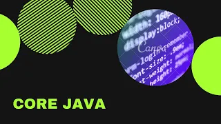 Session 21 Core Java 14 Dec