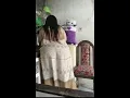 Lagu washing dishes in the morning after waking up