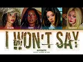KATSEYE 'I Won't Say (I'm in Love)' (by Susan Egan) lyrics (Color coded lyrics)