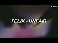 Download Lagu Felix (Stray Kids) - 'Unfair' Lyrics