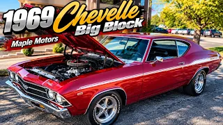 Test Drive 1969 Chevy Chevelle Big Block $35,900 Maple Motors #3711