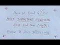 How to find gcd Bca 3rd sem maths Very most important Easy method
