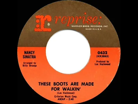 Download MP3 1966 HITS ARCHIVE: These Boots Are Made For Walkin’ - Nancy Sinatra (#1 record--mono 45)