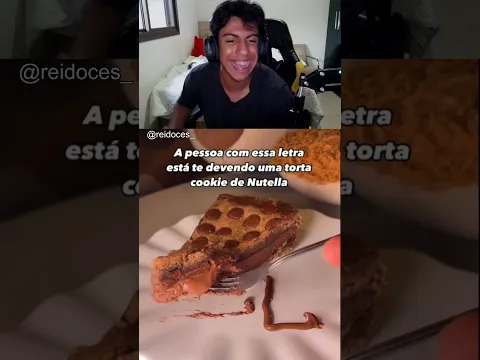 eu quero ESSA TORTA COOKIE DE NUTELLA