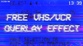 Download VHS Glitch Effects Overlay HD | Royalty Free MP3